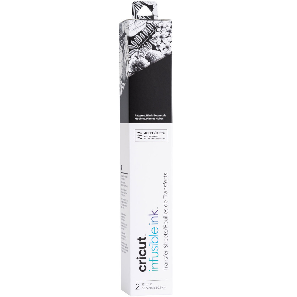 Cricut 2006781 Infusible Ink Transferfolie black botanicals